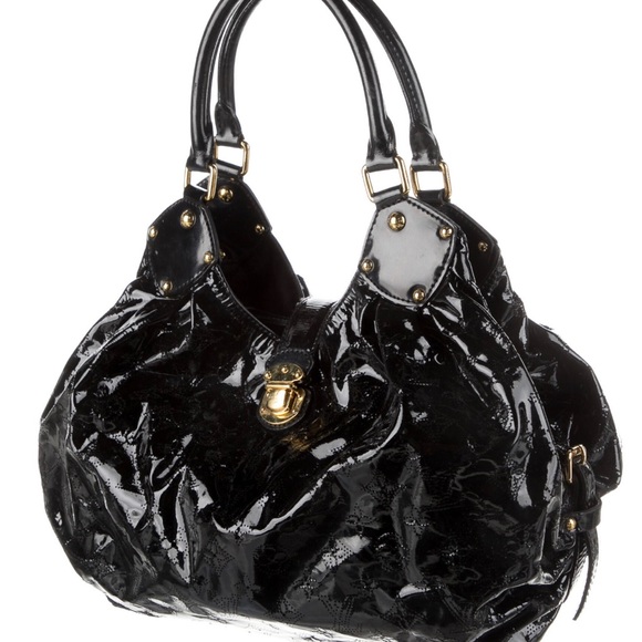 • Louis Vuitton Hobo Black Mahina Leather - Picture 2 of 12